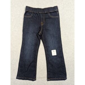 7 For All Mankind Girl Jeans Size 4 NEW Bootcut Straight Soft Stretch‎ Dark Wash
